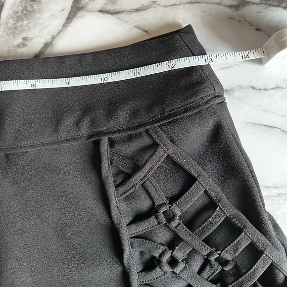 High Waisted Black Shorts - Picture 3 of 7